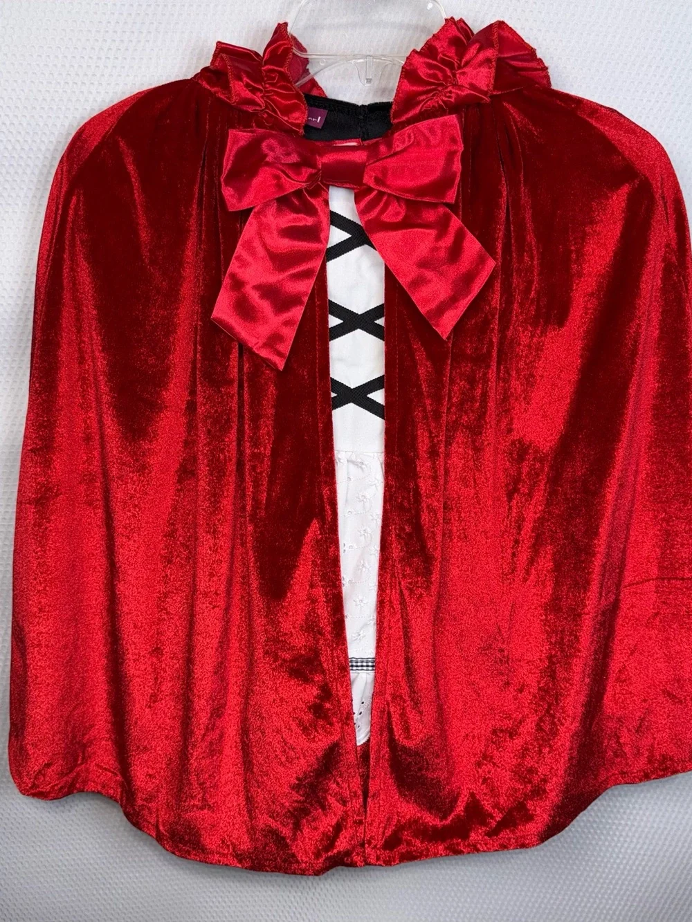 What a Character Little Red Riding Hood Costume Girls XS 4 Dress & Cape